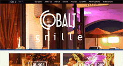 Desktop Screenshot of cobaltgrille.com